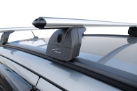 Багажник LUX аэро-трэвэл (82мм) для Citroen C4 Aircross 5d кроссовер (12- ) (c интегрированными рейлингами)