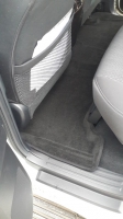 Коврики в салон текстиль для Toyota Land Cruiser 150 Prado 2012-> LINER 3D Lux с бортиком серые