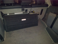 Сумка Lux Boot в багажник большая черная, 81х30х31