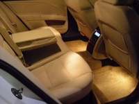 Коврики в салон текстиль для BMW 7**-Li F02 RWD 2012-> restyling LINER 3D Lux с бортиком бежевые