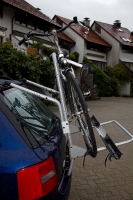 Крепление велосипеда на заднюю дверь Thule BackPac (2+1+1 вел)