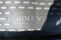 Коврик в багажник Volkswagen Golf VI 04/2009->, хб. (полиуретан)