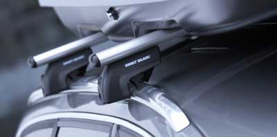 Купить багажник Mont Blanc Flex 2 c алюминиевыми поперечинами для OPEL Astra Caravan Wag-Est 04-06 на низкие рейлинги