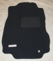 Коврики в салон текстиль для MB X166 GL-Class 2012-> (2 ряда сид.) LINER 3D VIP с бортиком черные (см.ST 73-00070, W166)