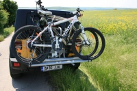 Крепление велосипеда на запасное колесо  Peruzzo 4x4 Stelvio Rail (2 вел) 