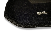 Коврики в салон текстиль для BMW 5** F10 2013-> restyling LINER 3D Lux с бортиком черные