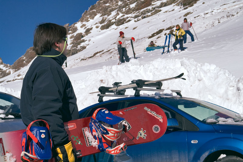 Крепление лыж CRUZ Ski-Rack 4 (4 пары лыж или 2 сноуборда)