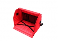 Сумка Lux Boot в багажник маленькая красная , 46x30x31 см